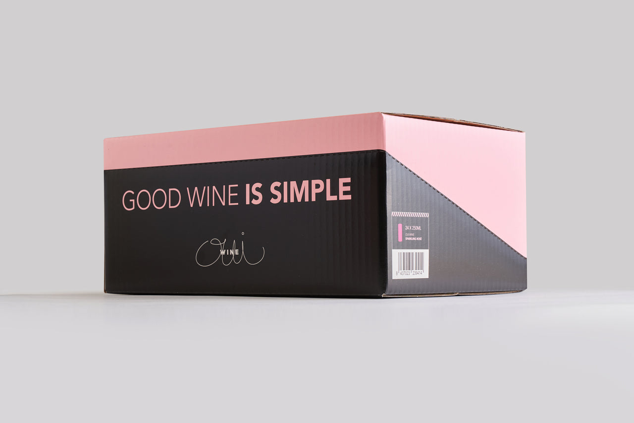 Oui Wine Espumoso Rosé- Caja de 24